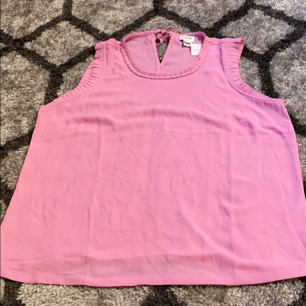 J Crew Blush Pink Blouse